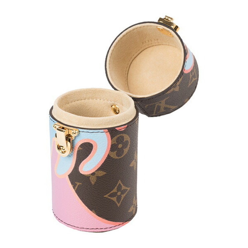 Louis Vuitton Fragrance Case Monogram Travel Brown View 4